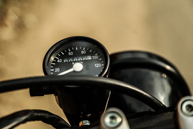 Suzuki GN125 độ phong cách tracker của biker Sóc Trăng